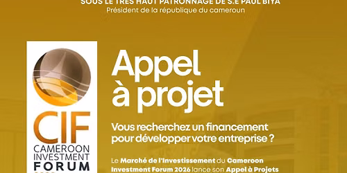 Cameroon Investment Forum (CIF 2026)