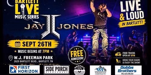 Bartlett LIVE Music Series - Jay Jones