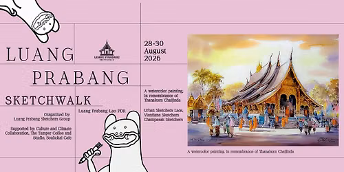 Luang Prabang Sketchwalk