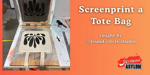 Screen Print a Tote Bag