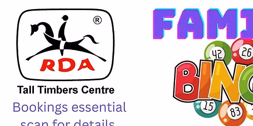2026 FAMILY BINGO FUNDRAISER - BOOK NOW