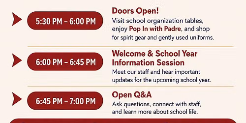 Back to School Orientation