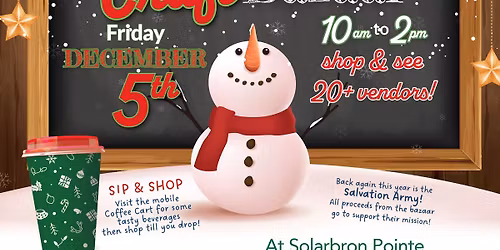 Solarbron's 9th Annual Holiday Bazaar!