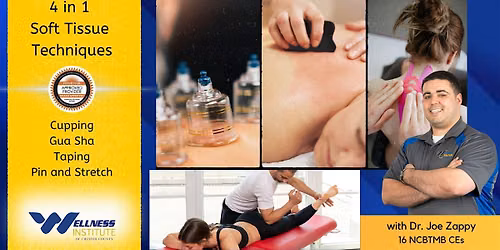 4-in-1: Cupping, Gua Sha, Taping and Pin & Stretch