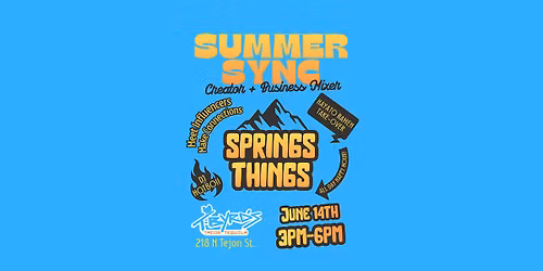 Springs Things Presents: Summer Sync