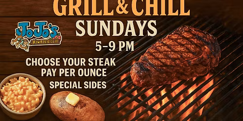 Grill & Chill Sundays at Jojo's Rawbar & Grill