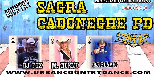 SAGRA COUNTRY CADOGNEGHE PD
