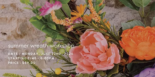 Summer Wreath Workshop