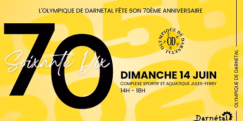 70 ans de l'Olympique de Darnetal