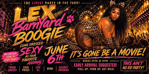 LEX MONET BARNYARD BOOGIE (COSTUME PARTY)