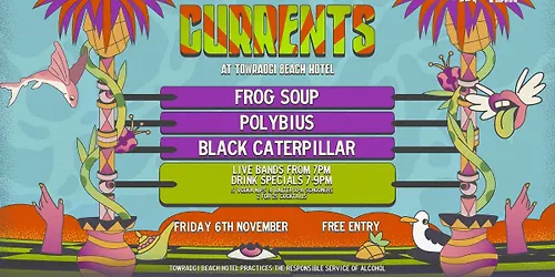 CURRENTS W Frog Soup Polybius Black Caterpillar