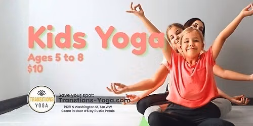 Kids Yoga age 5 to 8 yo