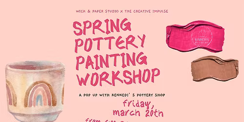 Spring Pottery Painting Workshop