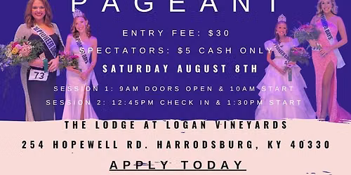 Pioneer Days Pageant