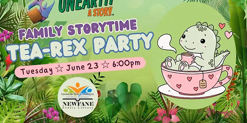 EVENT FULL:  Tea-Rex Party