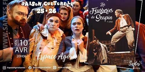 Les fourberies de Scapin \u2022 Saison culturelle 25-26