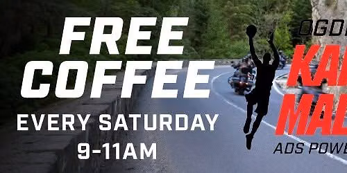 Karl Malone ADS **EVERY SATURDAY COFFEE**