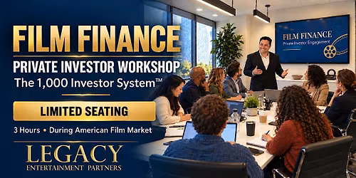 Film Finance Intensive MasterClass
