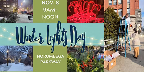 Downtown Bangor Winter Lights Day