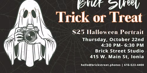 Annual Brick Street Trick or Treat