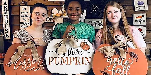 Fall Pumpkin Hanger Workshop