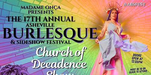 ABSFest Brunch: Church of Decadence at The Grey Eagle