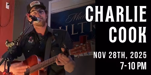 Charlie Cook live at PJ\u2019s