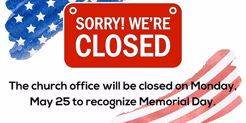 Church Office Closed