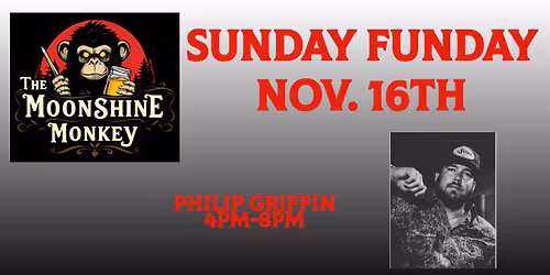 Sunday Funday at The Moonshine Monkey with Flip
