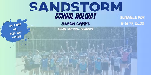 BEACH VOLLEYBALL 3 DAY JUNIOR HOLIDAY CAMP