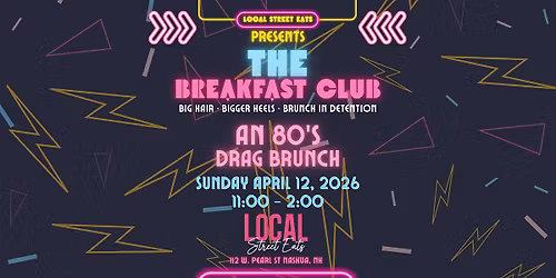 The Breakfast Club an 80's Brunch