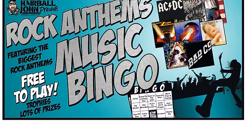 Rock Anthems Music Bingo at Shot N Shell Bar & Grill