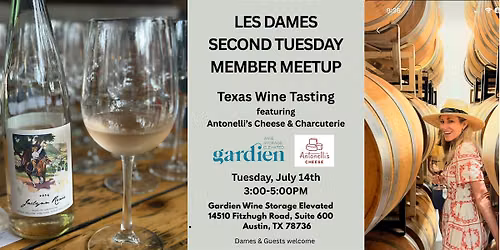 2nd Tuesday Texas Wine Tasting