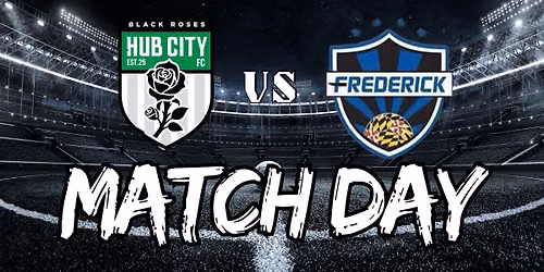 THE SOUTH MT. DERBY! Hub City FC host FC Frederick @ North Hagerstown HS 7pm 6\/10\/26