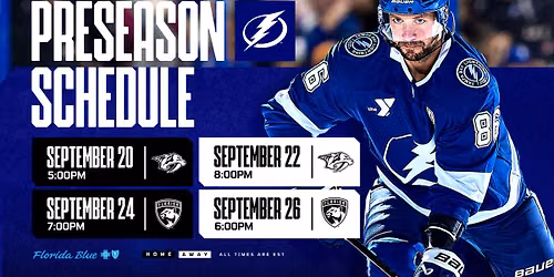 Florida Panthers vs. Tampa Bay Lightning