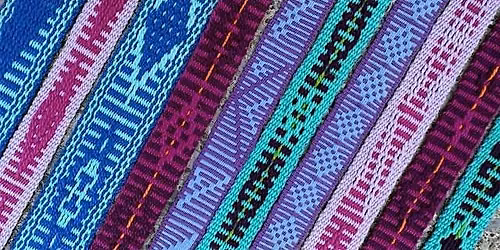 Introduction to Warp Pick Up Patterning on an Inkle loom