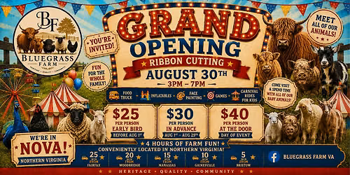 Bluegrass Farm Ribbon Cutting