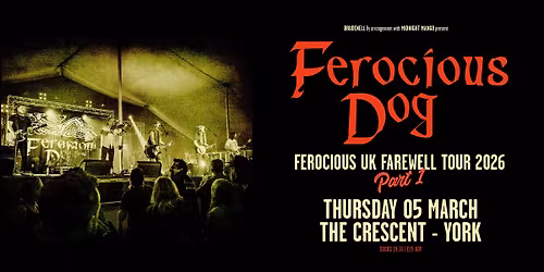 Ferocious Dog, Live in York