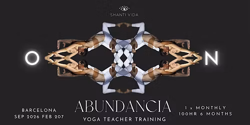 100 Hour Abundancia Yoga Teacher Training in Barcelona, Spain