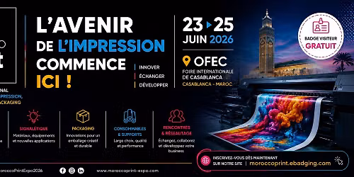 Morocco Print Expo 2026 \u2013 Printing, Signage & Packaging