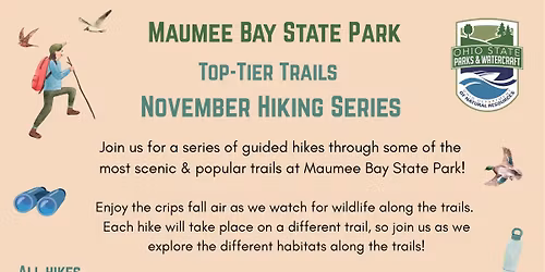 Top-tier Trails: November Hiking Series - Inland Lake Trail