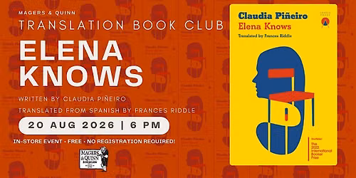 Translation Book Club - Elena Knows