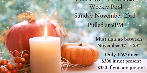 Pull For A Winner - Weekly Pool