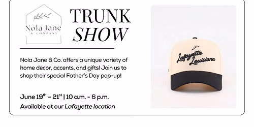 Nola Jane & Co. Trunk Show