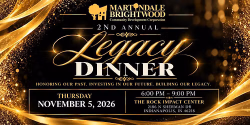 MBCDC 2nd Annual Legacy Dinner