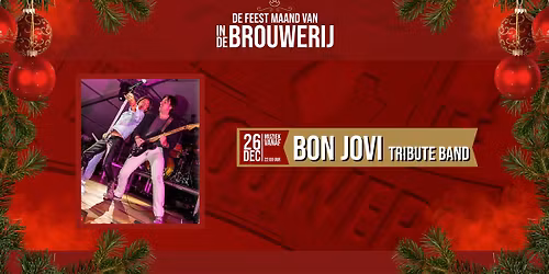 BON JOVI TRIBUTE BAND | 26 DECEMBER