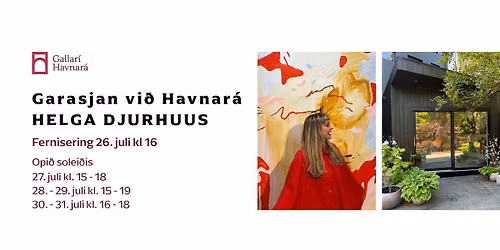 Helga Djurhuus \u00ed Garasjuni vi\u00f0 Havnar\u00e1