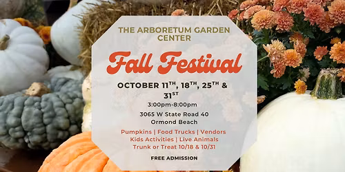 The Arboretum Fall Festival