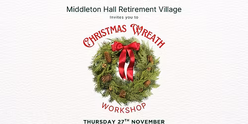 Wreath making workshop