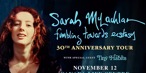 Sarah McLachlan with Tiny Habits